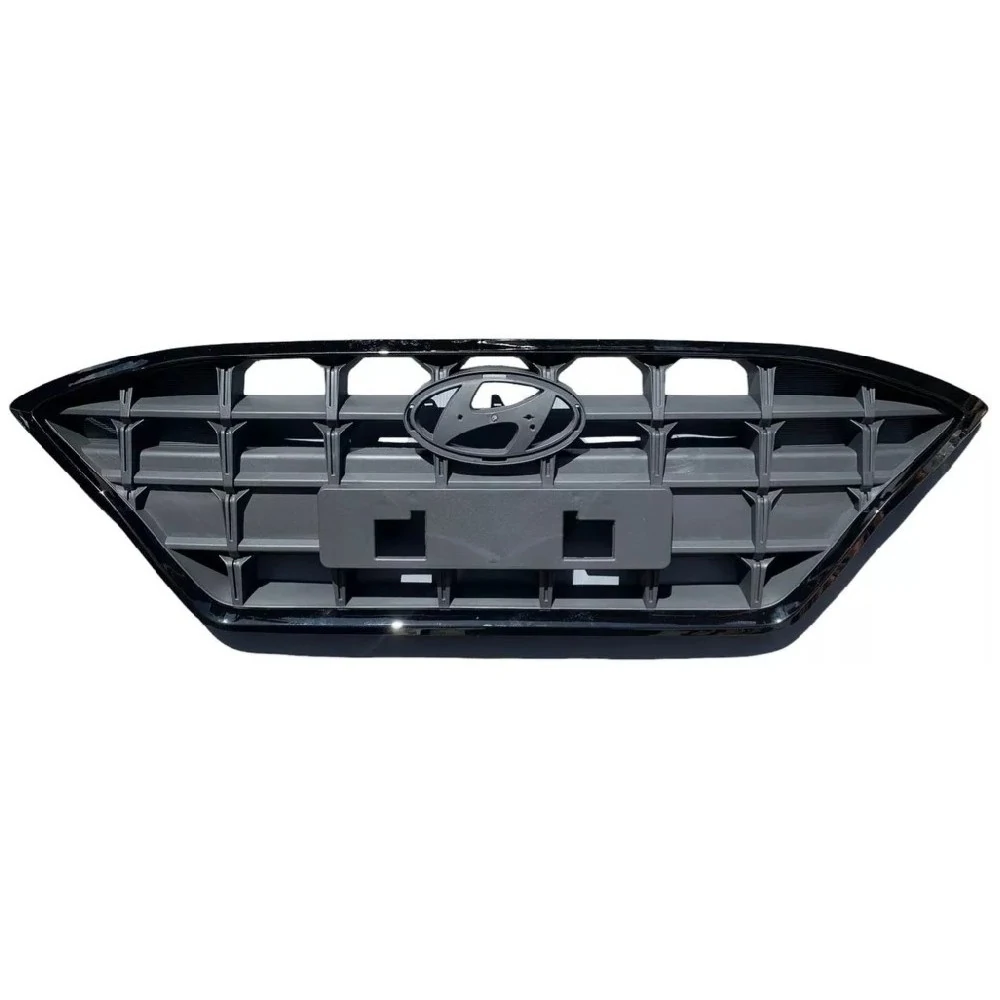 Grade do Radiador HYUNDAI HB20 com Friso Black Piano - RETROVEX RX18047