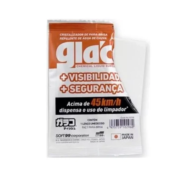 Lenço Cristalizador de Vidro Para-brisa - SOFT 99 10296