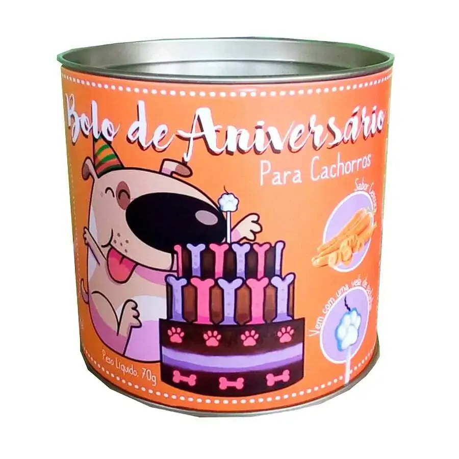 Bolo Aniver.padaria Pet 70gr C