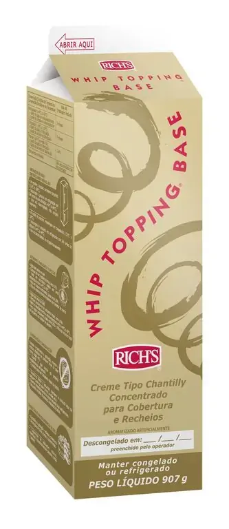 Whip Topping Base Richs