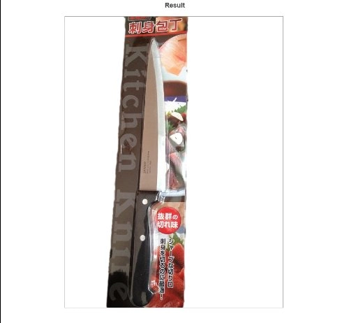 Ut Seiwa Pro Faca Aco Inox Cabo Plast P/ Sashimi