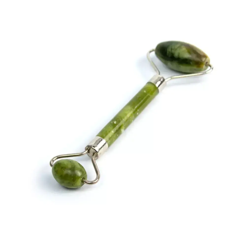 Rolo Massageador Facial Pedra De Jade Facial Roller