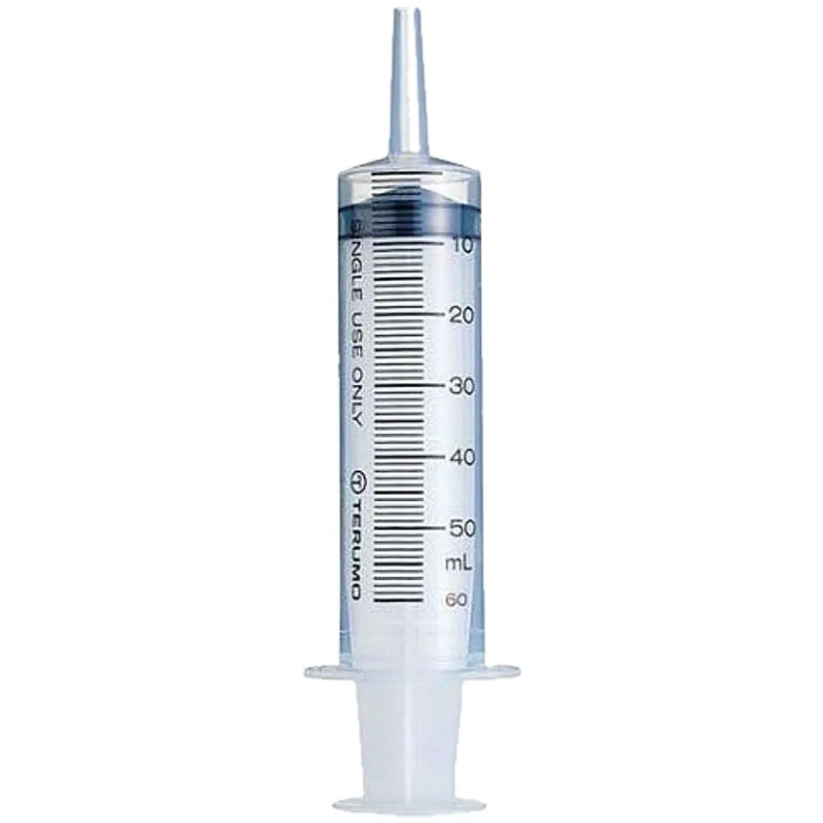 Seringa Descartável Terumo 50/60 ml - Bico Tipo Catéter - Sem Agulha