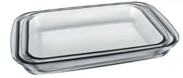 Marinex Value Pack 1.7 Quart 2 1/3 Quart Rectangular Baking Dish Set