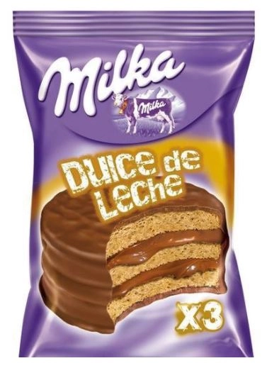 Alfajor Milka Dulce De Leche 70g 738 Mondelez