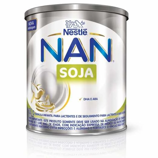 Fórmula Infantil Soy Nan Lata 800g