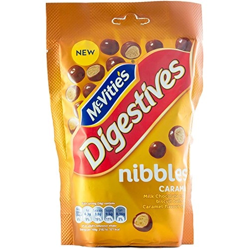Mcvitie S | Digestives | | Nibbles | Caramel | 120g