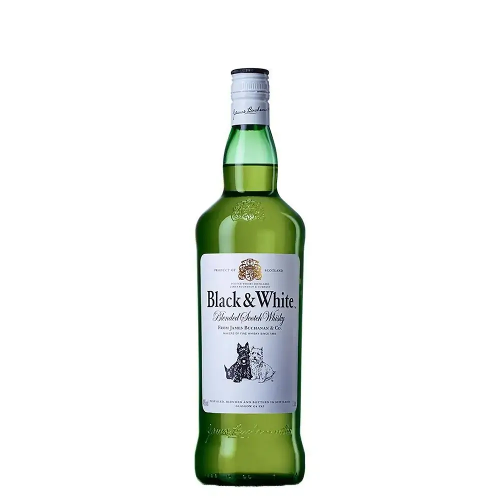 Whisky Black & White - 1L