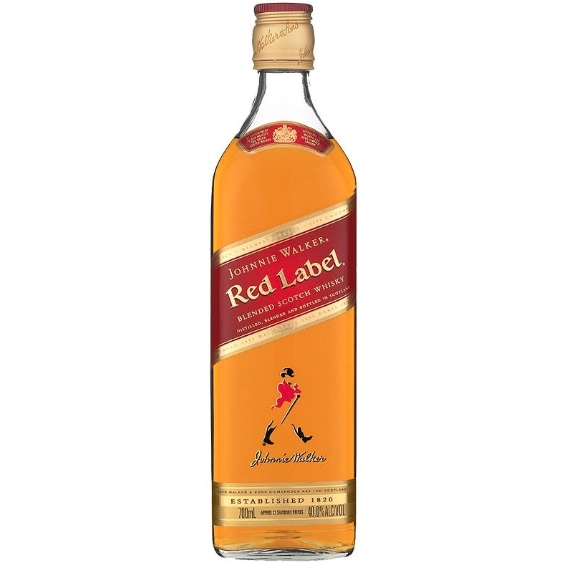 Whisky Johnnie Walker Red Label 8 Anos 1 Litro