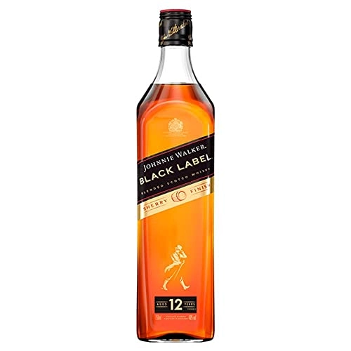Whisky Escocês Blended Black Label Sherry Finish Johnnie Walker Garrafa 750ml