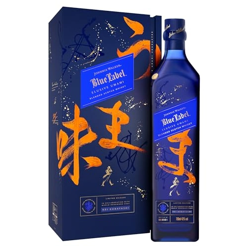 Whisky Escocês Blended Blue Label Elusive Umami Johnnie Walker Garrafa 750ml