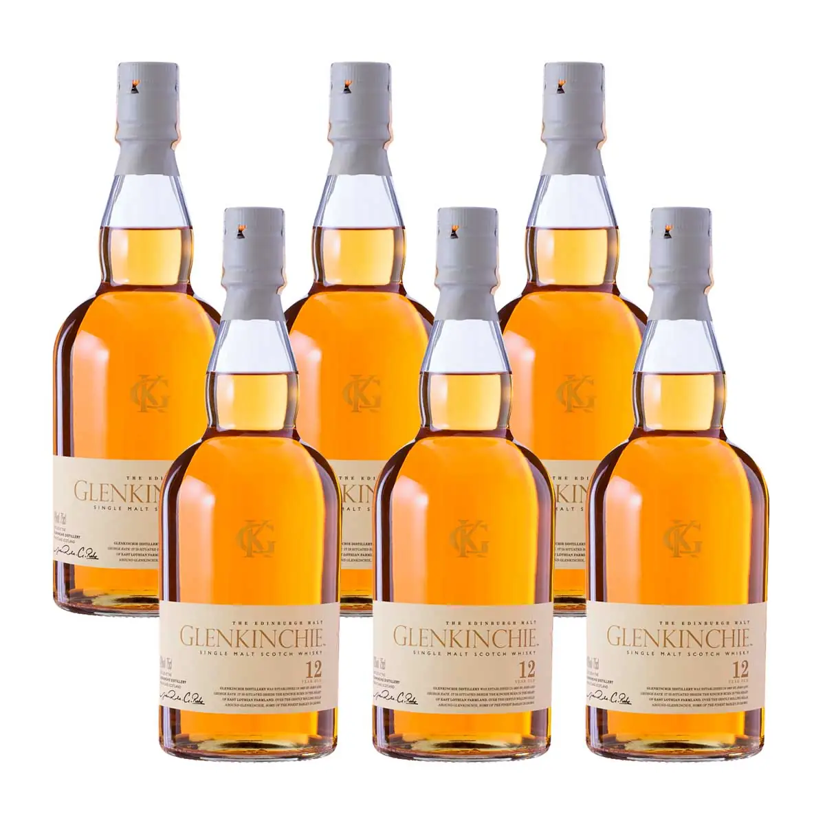 Whisky GLENKINCHIE Single Malt 12 Anos 750ml