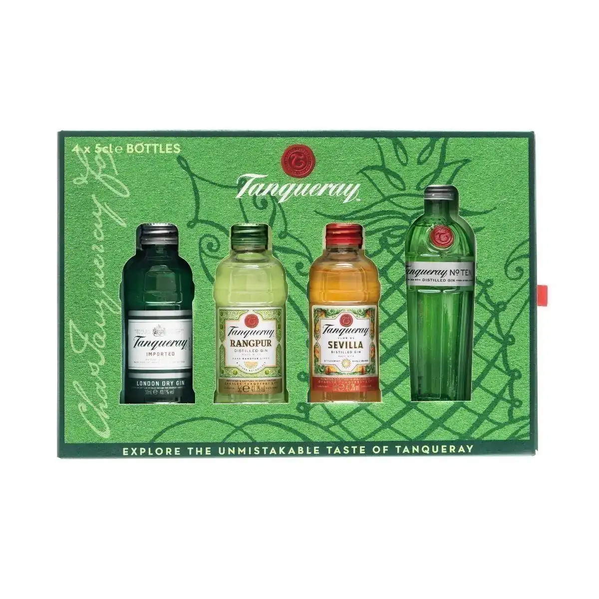 Kit Gin Ten Sevilla Rangpur London Dry Tanqueray 50ml Cada