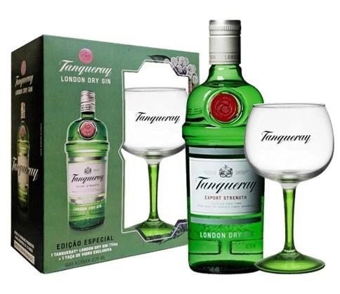 Kit Taça Gin London Dry Tanqueray 750ml