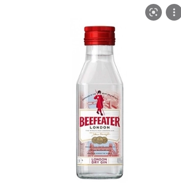 Gin London Dry Beefeater Garrafa 50ml