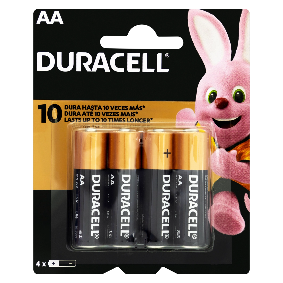 Pilha Duracell Aa C/4
