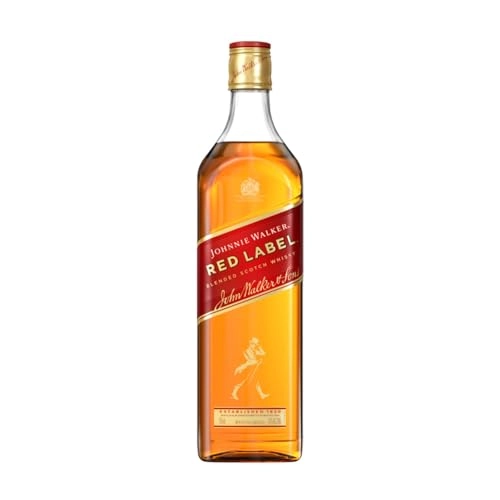 Whisky Escocês Blended Red Label Johnnie Walker Garrafa 750ml