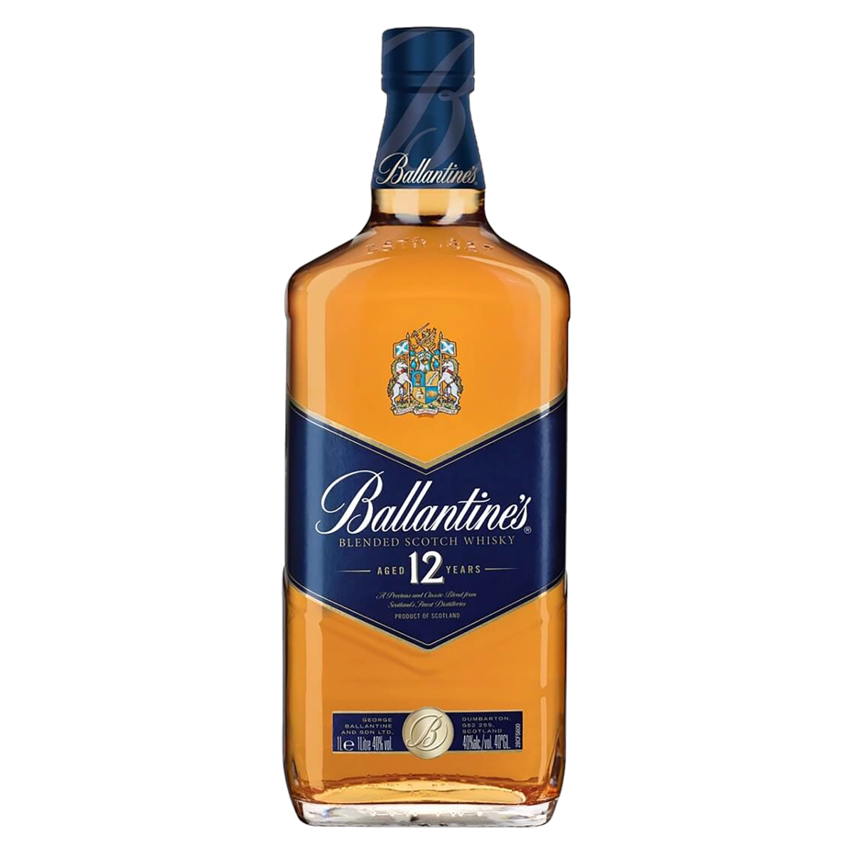 Whisky Escocês Blended Ballantines Garrafa 1l