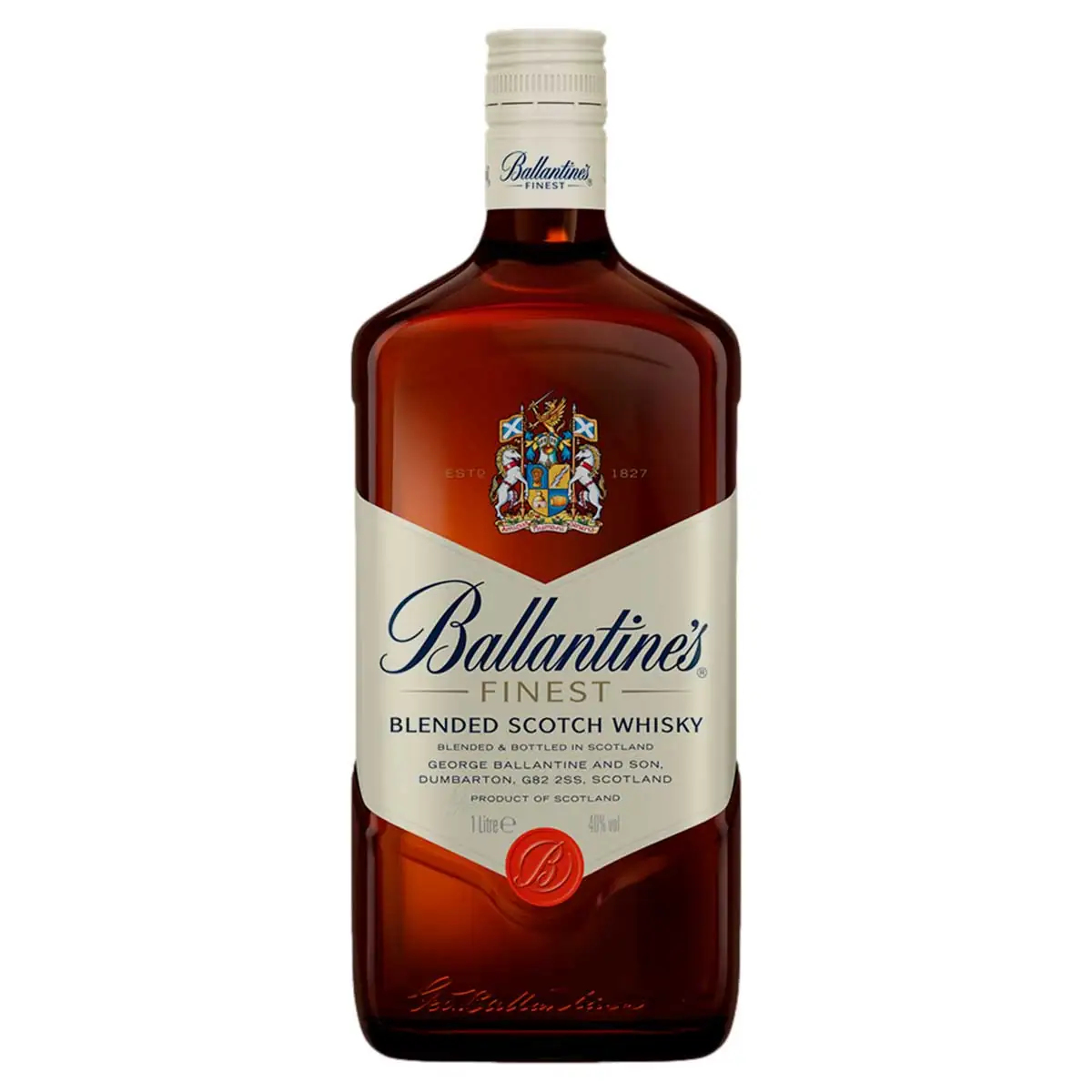 Whisky Ballantine's Finest Blended Escocês - 1 litro