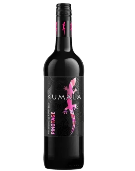 Vinho Sul Africano Tinto Meio Seco Kumala Pinotage Western Cape Garrafa 750ml