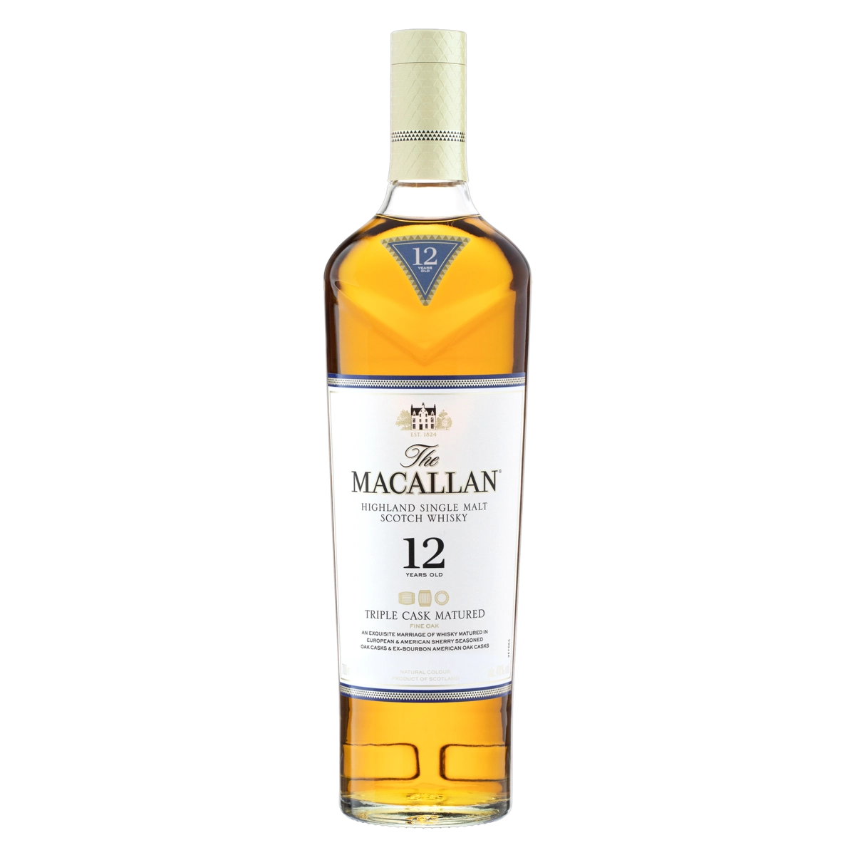 The Macallan Triple Cask 12 Anos Single Malt Scotch Whisky 700ml