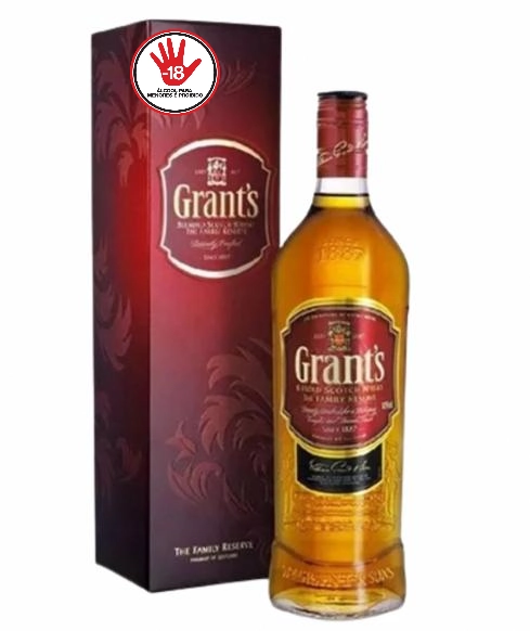 Whisky Escocês Blended Triple Wood Grants Garrafa 1l