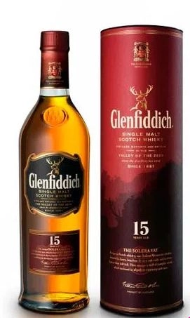 Whisky Escocês GLENFIDDICH 15 Anos 750ml