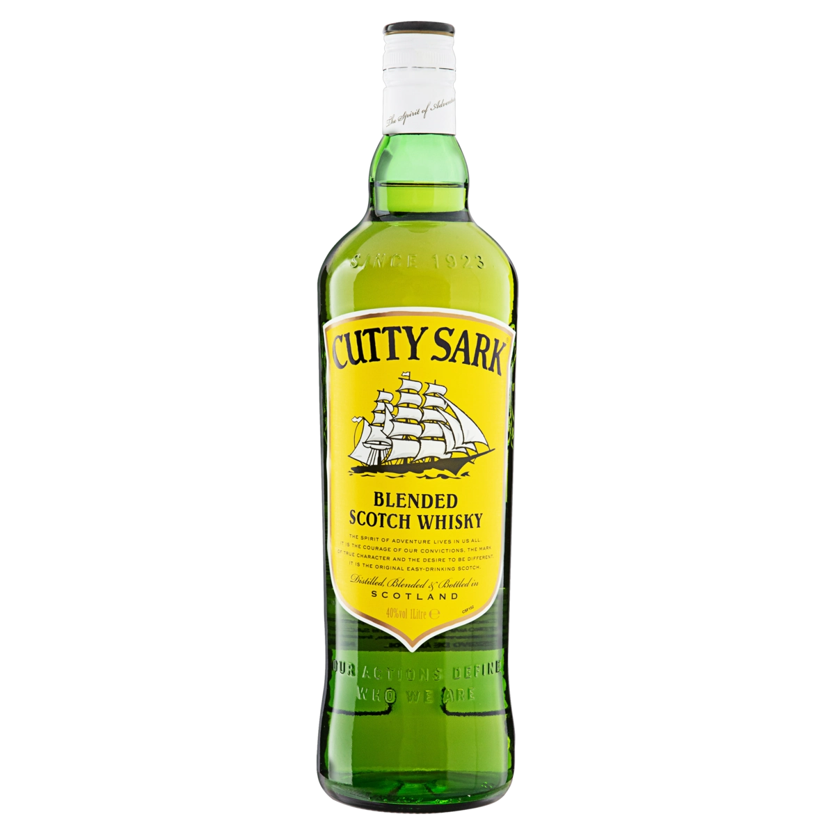 Whisky Escocês Blended Cutty Sark Garrafa 1l