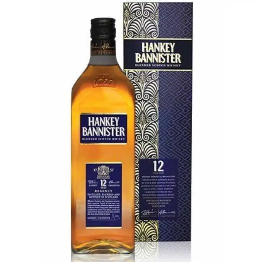 Whisky Hankey Bannister 1l 12 Anos 1l