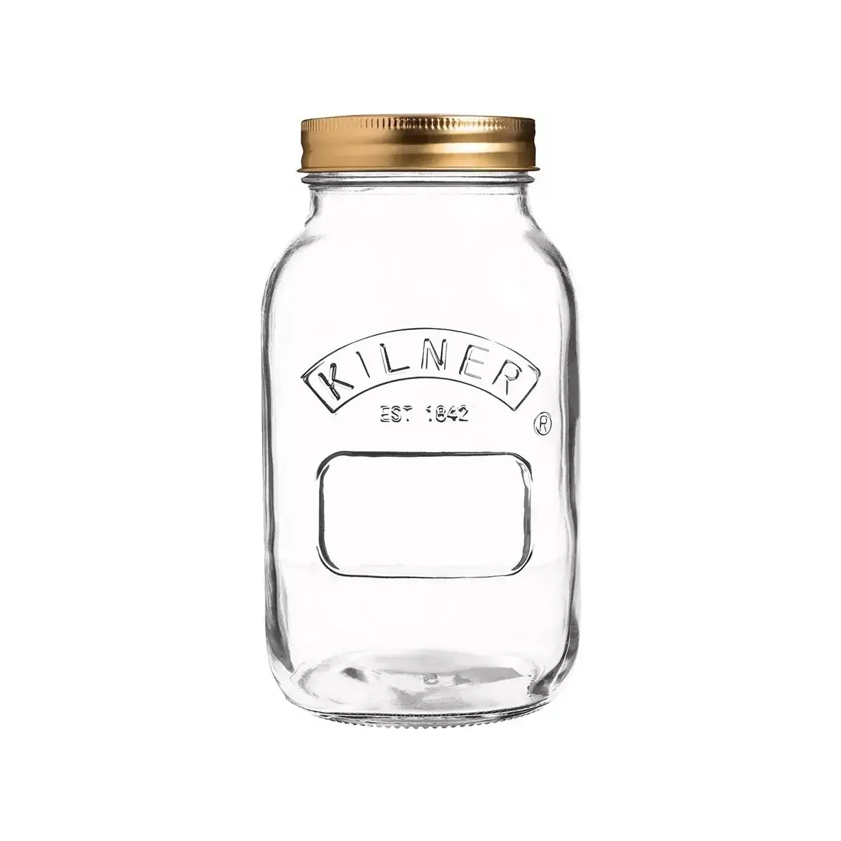 Pote tampa kilner Vidro transp 1l