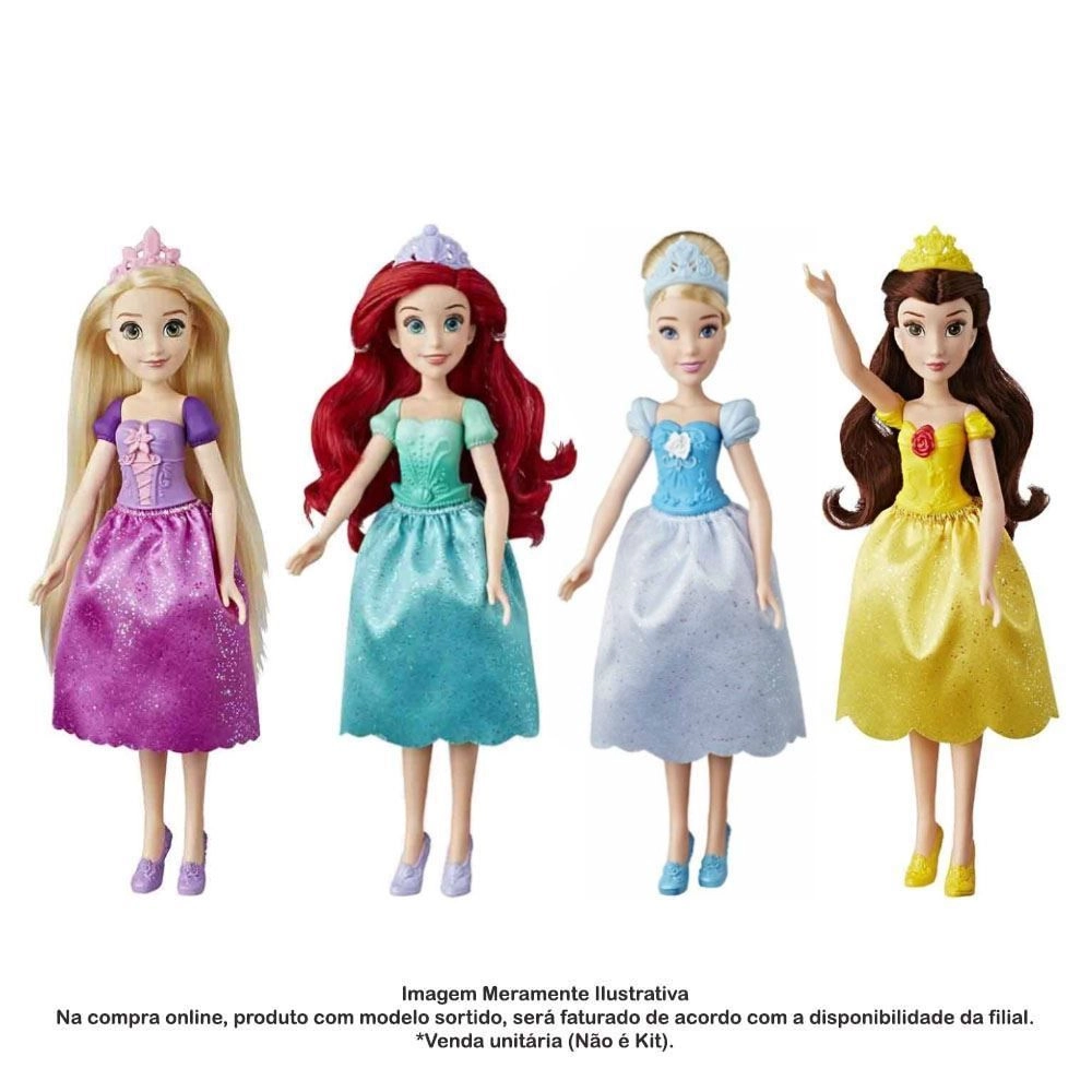 Boneca Dpr Princesa Básica Sortido