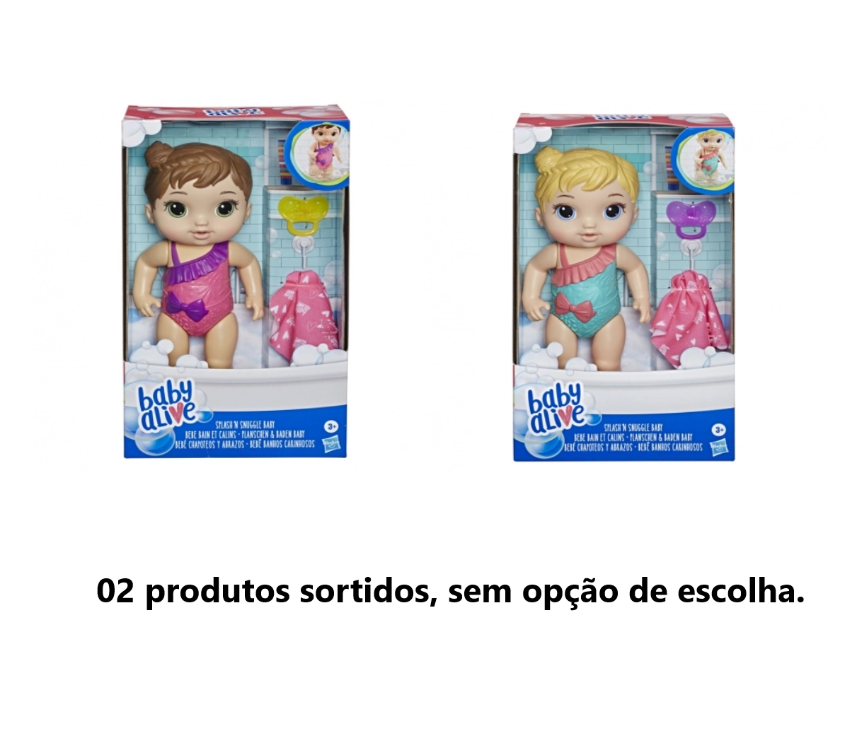 Baby Alive Banhos Carinhosos