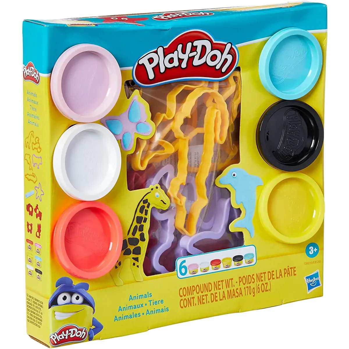Cj Massinha Play Doh Animais E8535