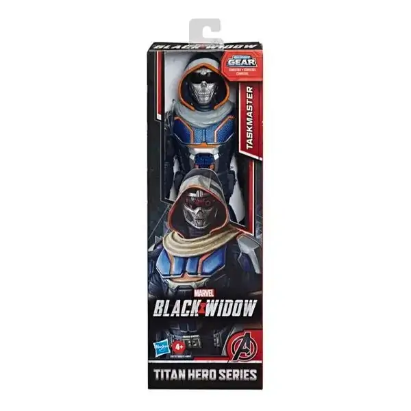 Boneca Articulada - Titan Hero - Disney - Marvel - Black Widow - Skull - Hasbro