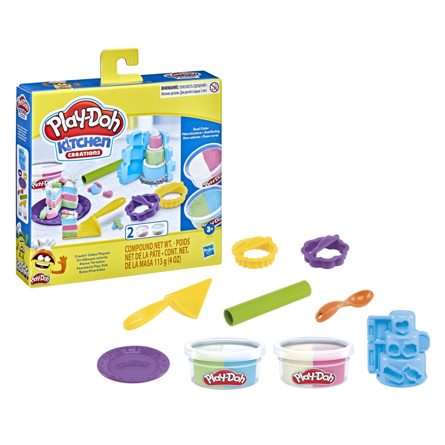 Massinha Play-Doh - Bolos Divertidos F4714 - Hasbro