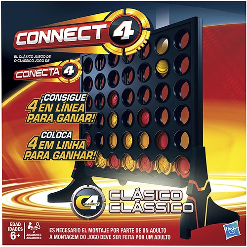 Jogo Connect 4 Clássico Novo Hasbro