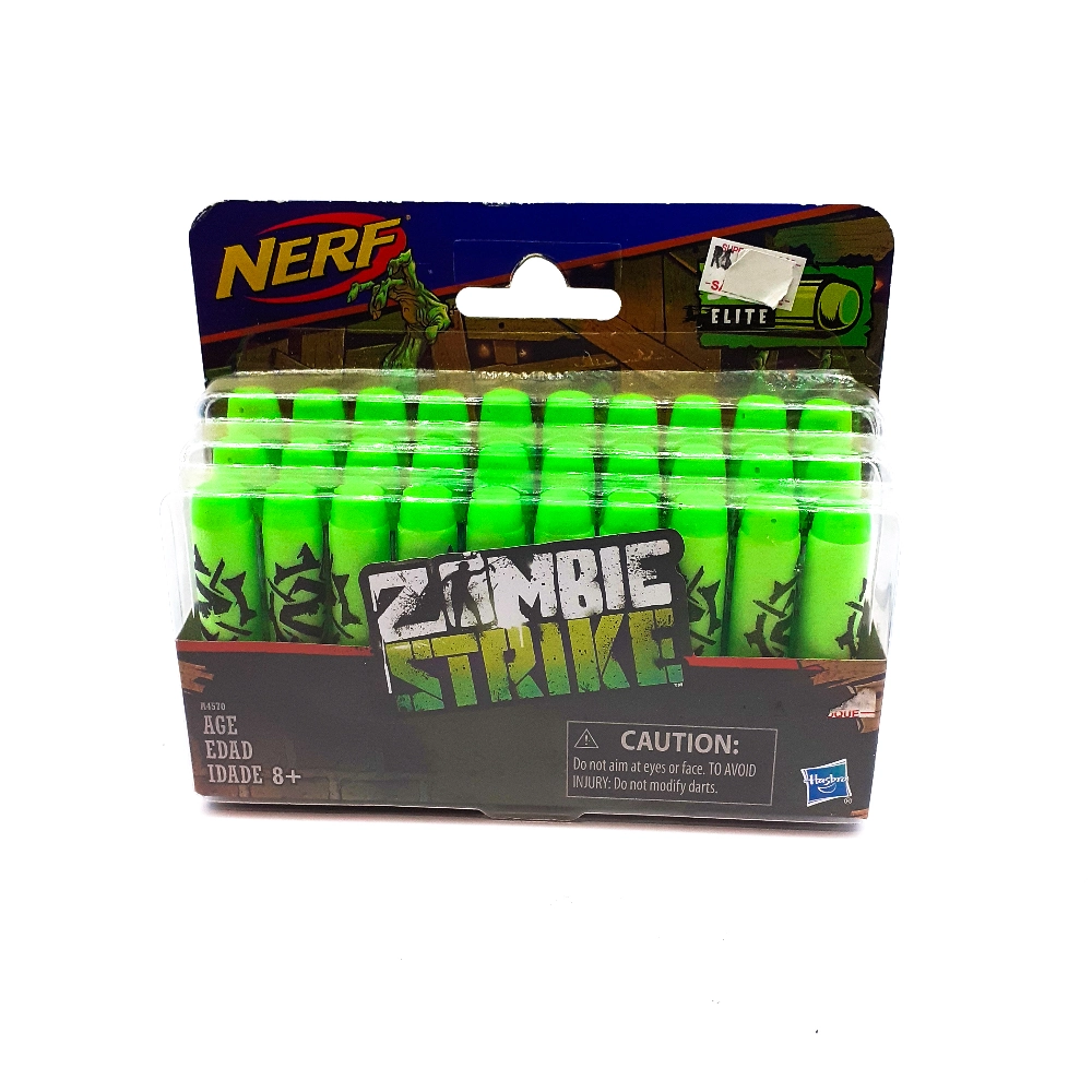 Refil Nerf Zombie Strike - 30 Dardos - Hasbro