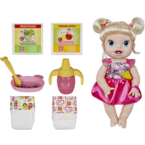 Boneca Baby Alive Hora De Comer Loira Hasbro