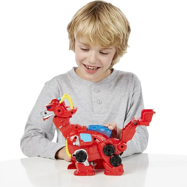 Hasbro Transformers Playskool Heroes Heatwave The Rescue Dinobot