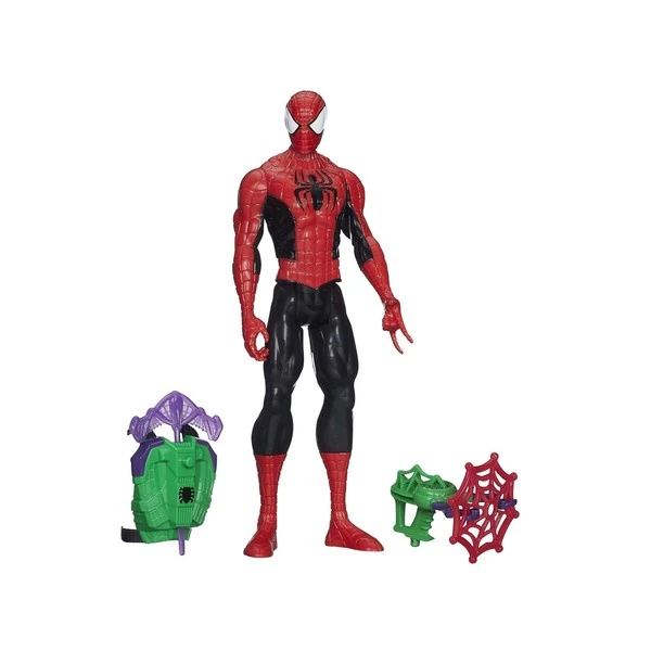 Hasbro Marvel Ultimate Homem Aranha Titan Hero Series Homem Aranha Com Equipamento De Ataque