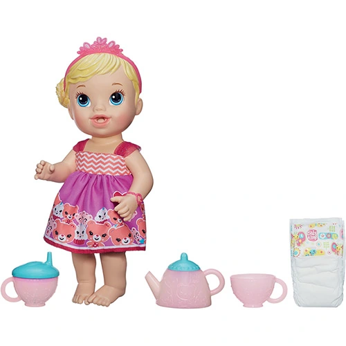Boneca Baby Alive Chazinho Mágico Loira Hasbro
