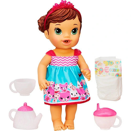Boneca Baby Alive Chazinho Mágico Morena Hasbro