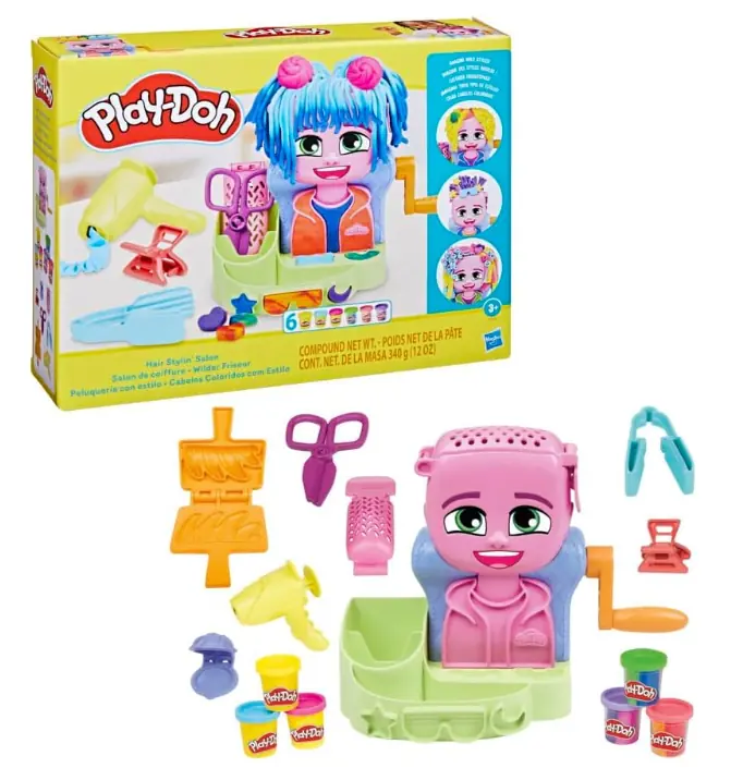 Conjunto Playdoh Cabelos Coloridos F8807