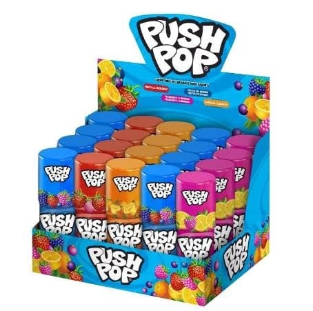 Pirulito Push Pop De Dedo 20un x 15g Original