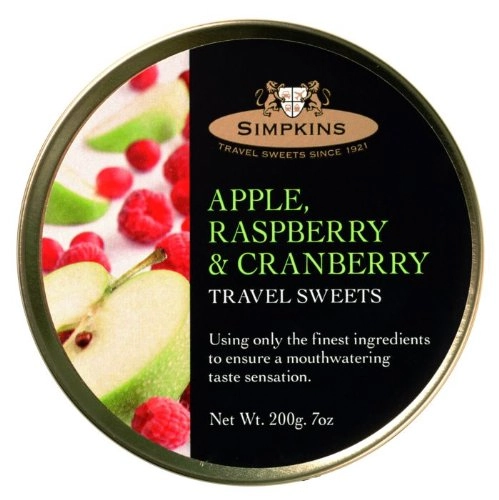Simpkins Apple, Raspberry Cranberry Travel Sweets, 1er Pack 1 X 200 G