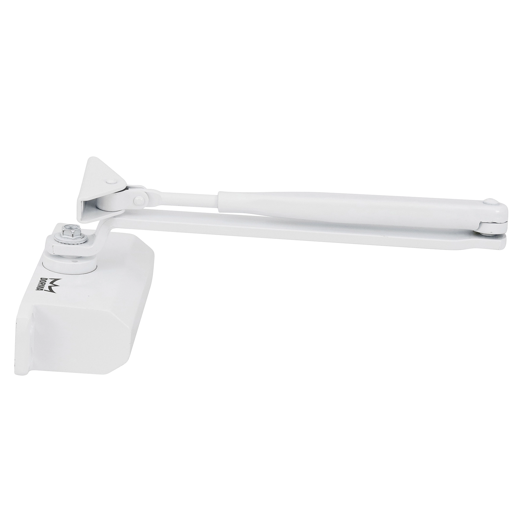 Mola para Porta 150º 45kg Alumínio Branco Dorma
