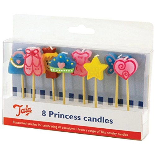 Conjunto.8 Velas Tala Princess