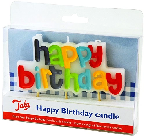 Vela Colorida Happy Birthday Colorida