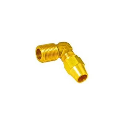 Conexão Cotovelo Macho com Porca 1/4 14mm Npt - ROCHEPECAS 007614058038