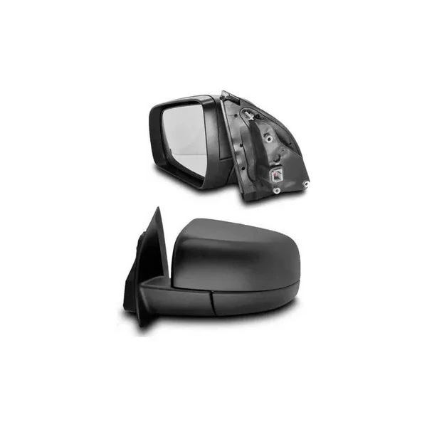 Espelho Retrovisor FORD RANGER Lado Esquerdo Elétrico sem Pisca Preto/ Primer - RUFATO 26755